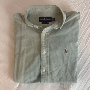 Ralph Lauren Men's Sage Button Down Shirt